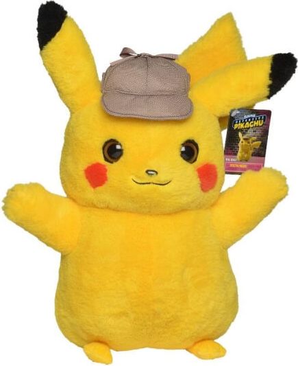 BOTI Pokémon plyšák Detective Pikachu 41 cm - obrázek 1
