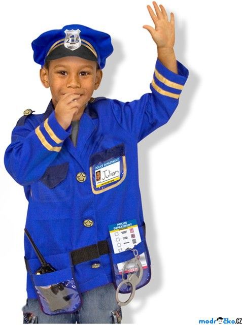 Kostým dětský - Policie komplet (M&D) - obrázek 1