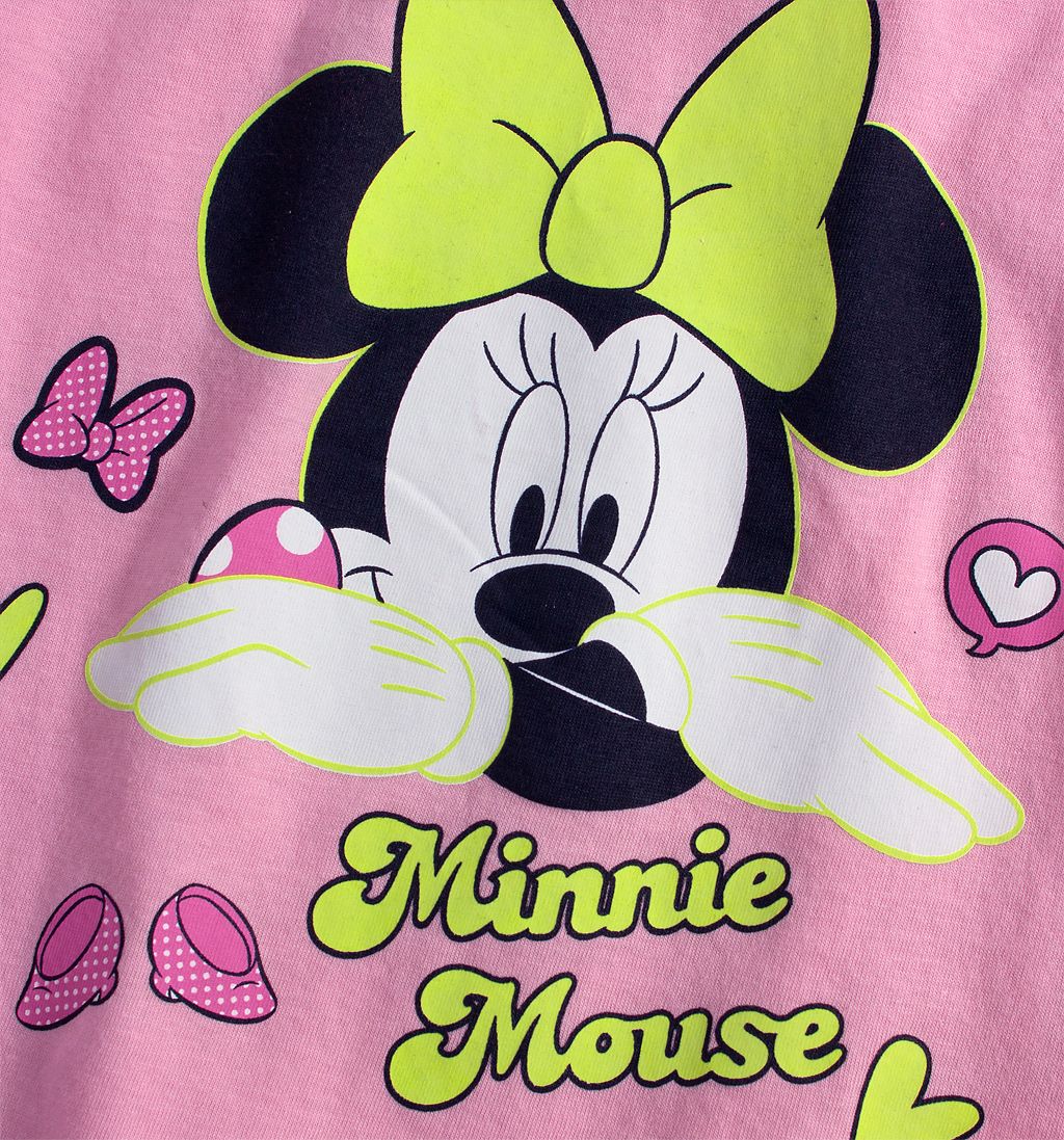 Dívčí pyžamo DISNEY MINNIE SLEEPING růžové Velikost: 98 - obrázek 2