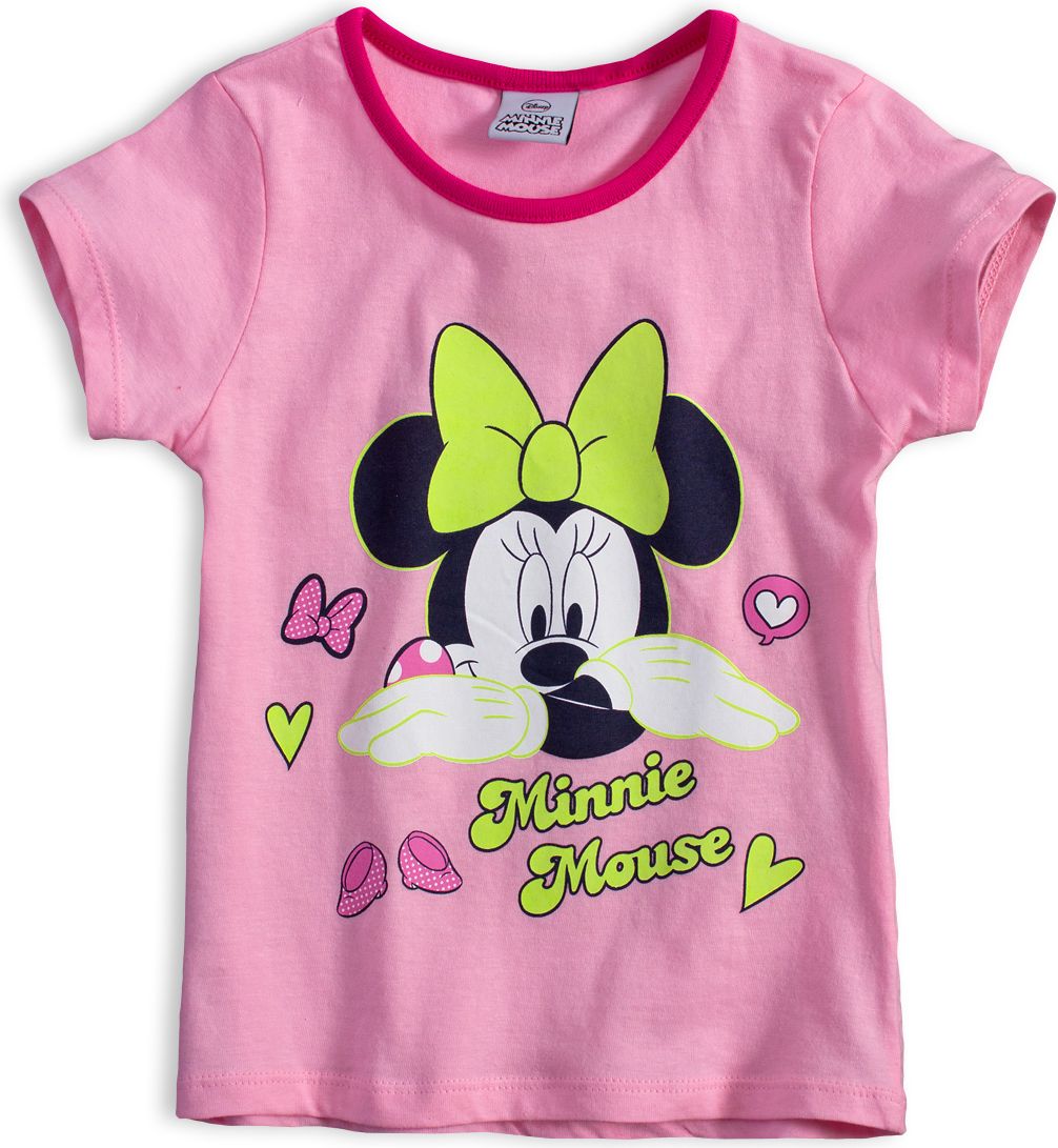 Dívčí pyžamo DISNEY MINNIE SLEEPING růžové Velikost: 98 - obrázek 3