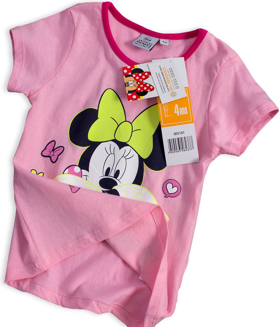 Dívčí pyžamo DISNEY MINNIE SLEEPING růžové Velikost: 98 - obrázek 4