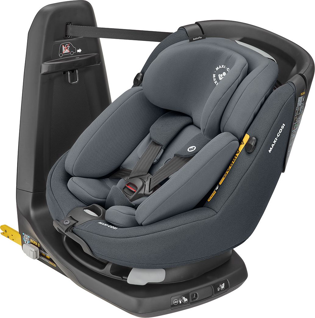 MAXI-COSI AxissFix Plus i-Size (0-18 kg) Authentic Graphite 2020 – autosedačka - obrázek 1