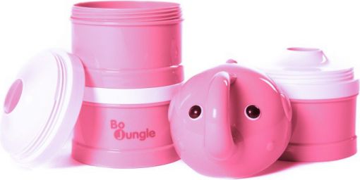 Bo Jungle dávkovač sušeného mléka B-Dose Elephant Pink