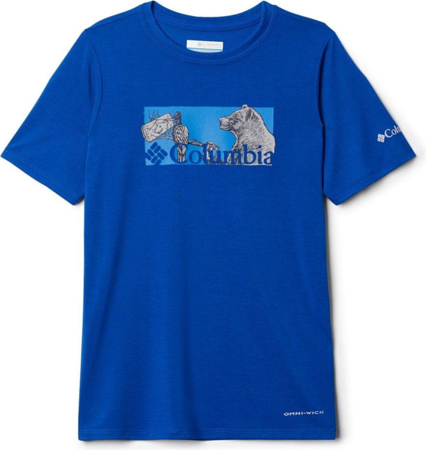 Columbia Chlapecké tričko Ranco Lake 104 modrá - obrázek 1