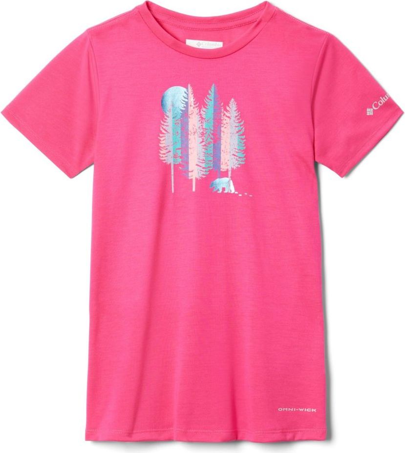 Columbia Dívčí tričko Ranco Lake 104 růžová - obrázek 1