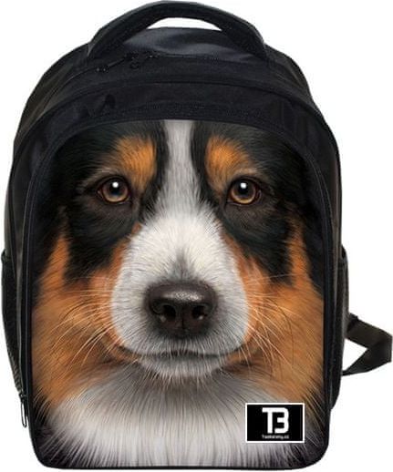 TopBags Unisex dětský batoh COOLAST Black Dog 11 l - obrázek 1