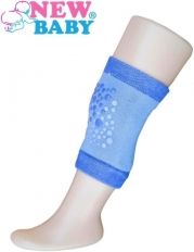 Nákoleníky dětské - chrániče kolen - FROTÉ modré - obrázek 1