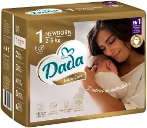 Plenky DADA Extra Care VII. novorozenecký balíček II. 9 ks - obrázek 2