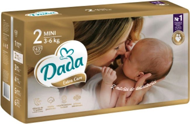 Plenky DADA Extra Care VII. novorozenecký balíček II. 9 ks - obrázek 3