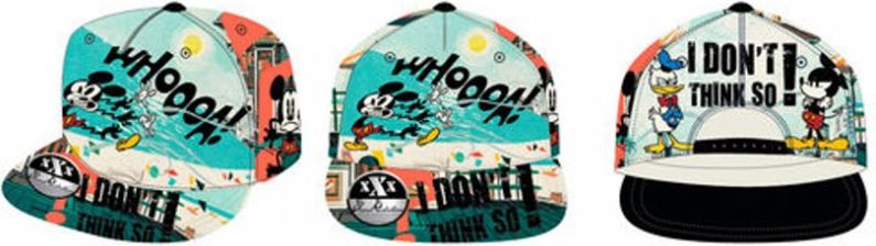 Setino · Hip Hop kšiltovka / snapback Disney cartoon - Mickey & Donald - motiv I don't think so! - vel. 54 - obrázek 2