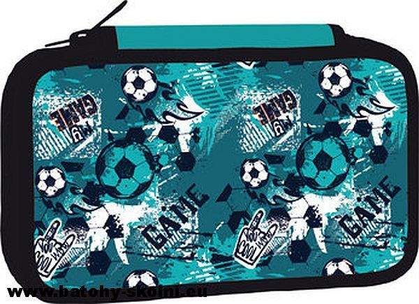 Školní penál třípatrové pouzdro Sport - obrázek 1