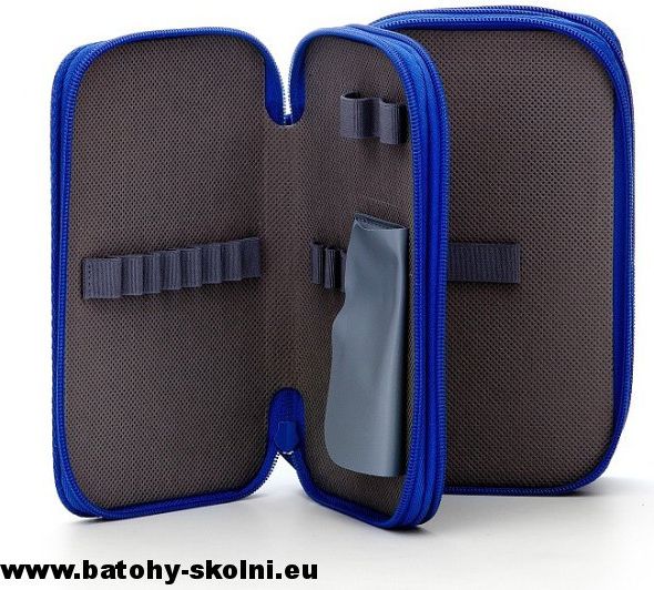 Školní penál třípatrové pouzdro Sport - obrázek 2