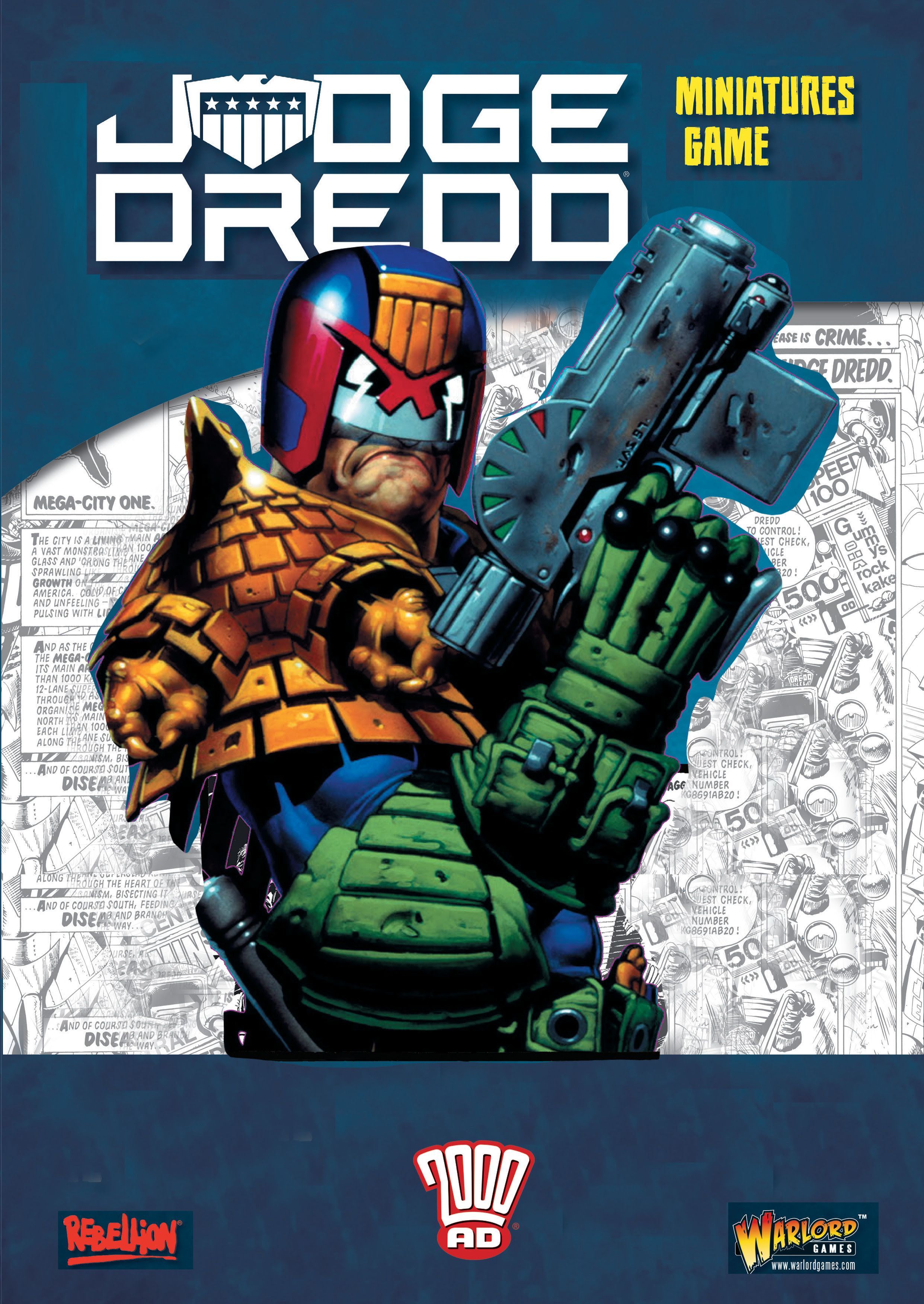 Warlord Games Judge Dredd Rulebook - obrázek 1