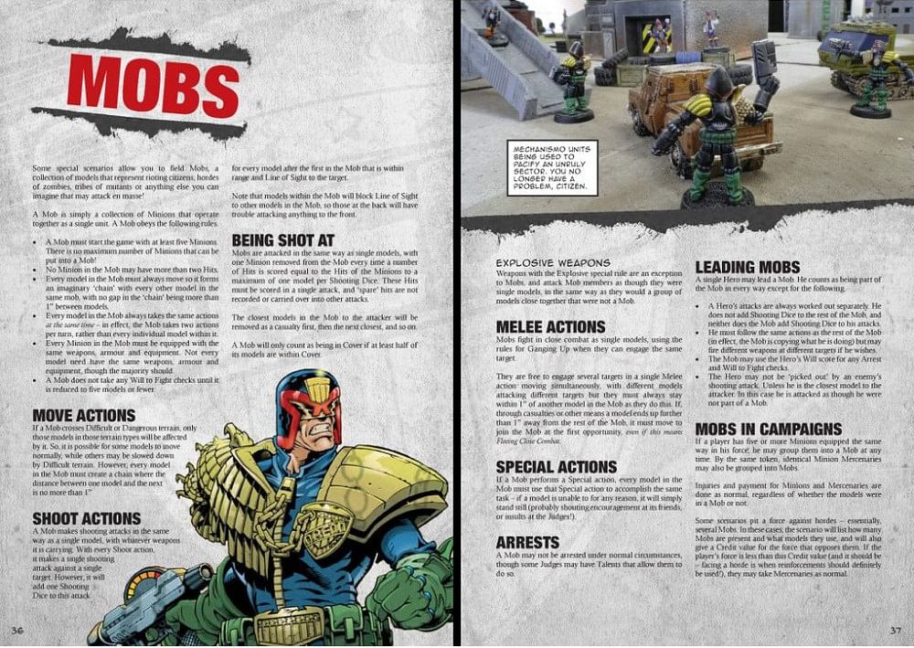 Warlord Games Judge Dredd Rulebook - obrázek 2