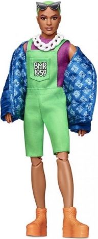 BARBIE BMR1959 KEN SE ZELENÝMI VLASY MÓDNÍ DELUXE - obrázek 3