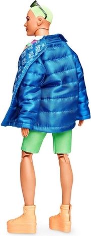 BARBIE BMR1959 KEN SE ZELENÝMI VLASY MÓDNÍ DELUXE - obrázek 4