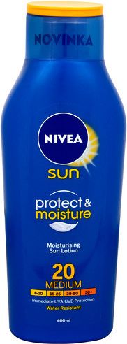 Nivea Sun Hydratační mléko na opalování SPF 20 400 ml - obrázek 1