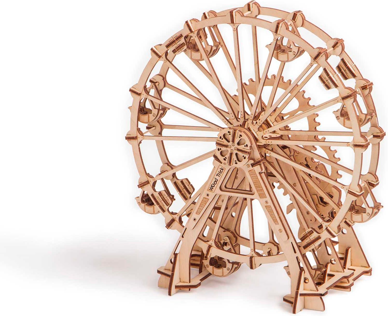 Wood Trick  "Vyhlídkové kolo" - 3D dřevěné mechanické puzzle - obrázek 1