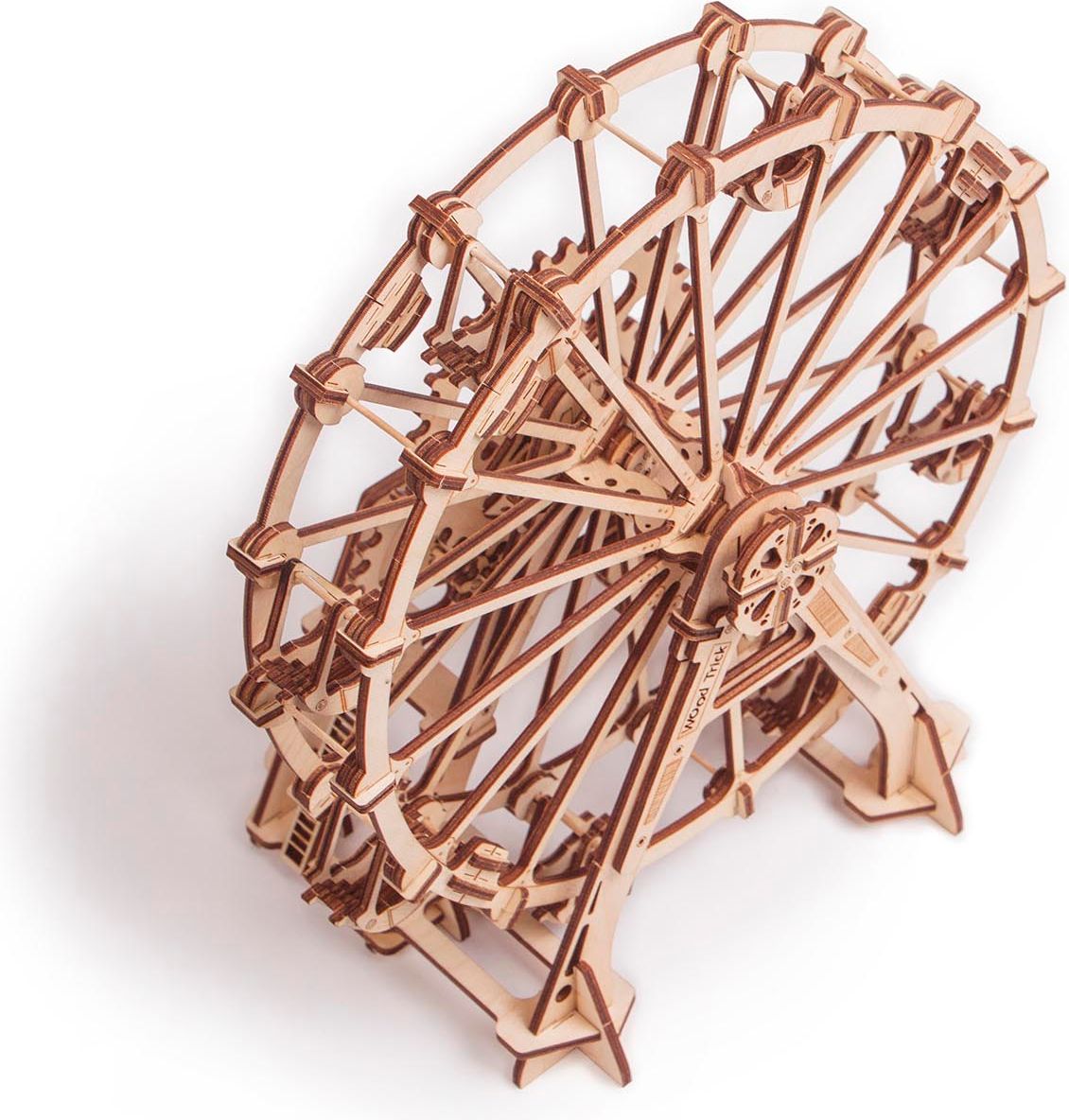 Wood Trick  "Vyhlídkové kolo" - 3D dřevěné mechanické puzzle - obrázek 3