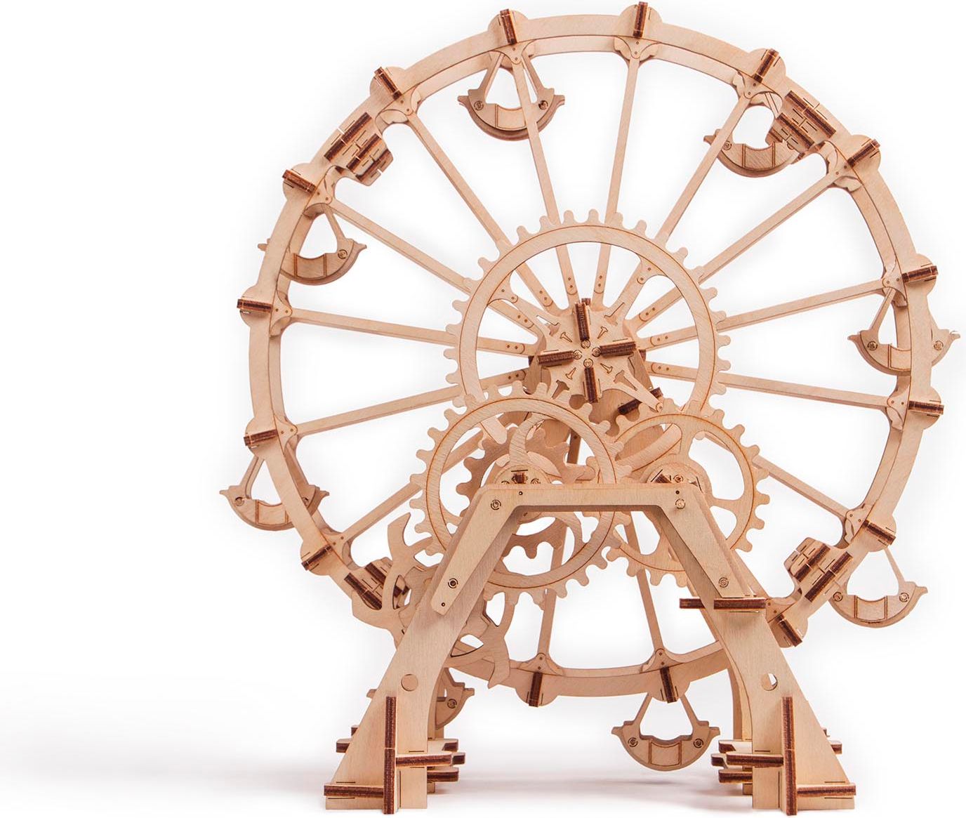 Wood Trick  "Vyhlídkové kolo" - 3D dřevěné mechanické puzzle - obrázek 4