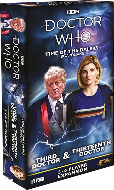 Gale Force Nine Doctor Who: Time of the Daleks Third & Thirteenth Doctor 5–6 Player Expansion - obrázek 1