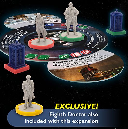 Gale Force Nine Doctor Who: Time of the Daleks Third & Thirteenth Doctor 5–6 Player Expansion - obrázek 2