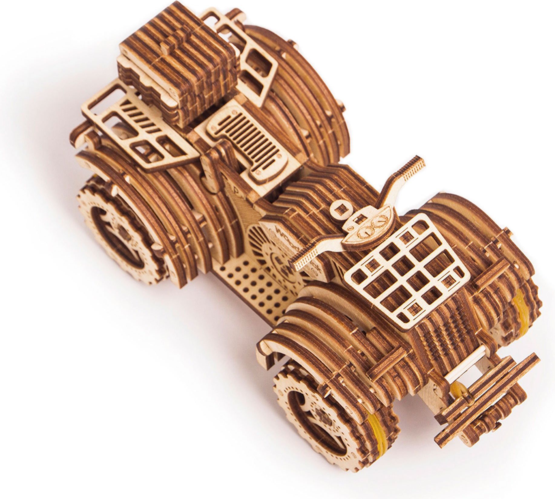 Wood Trick  "Čtyřkolka" - 3D dřevěné mechanické puzzle - obrázek 6