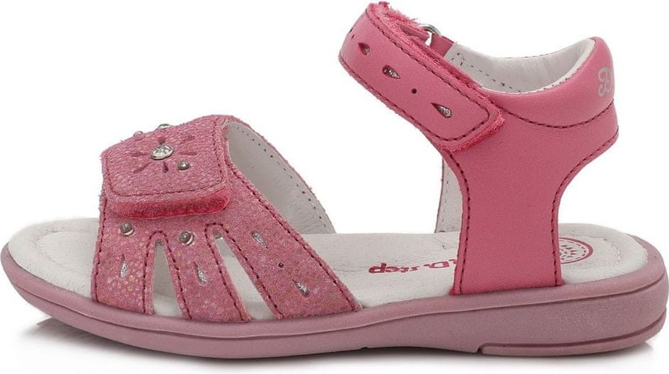 D-D-step Dívčí sandály K03-204A 25 růžová - obrázek 1