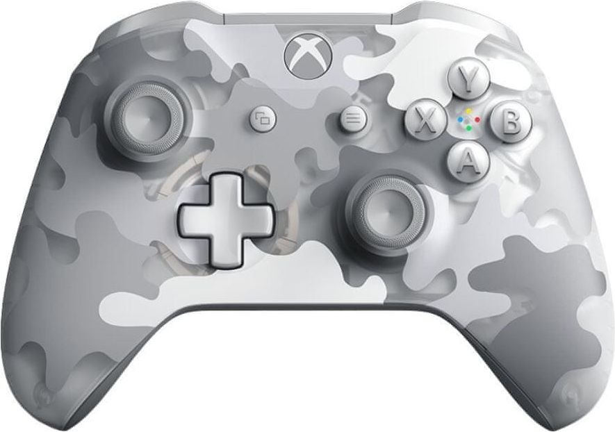 Microsoft Xbox One S Gamepad, Arctic Camo (WL3-00175) - obrázek 1