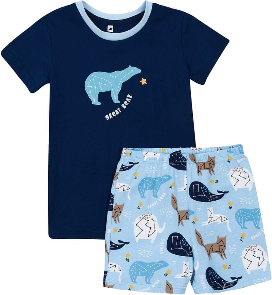 Garnamama chlapecké pyžamo 110, modrá - obrázek 1