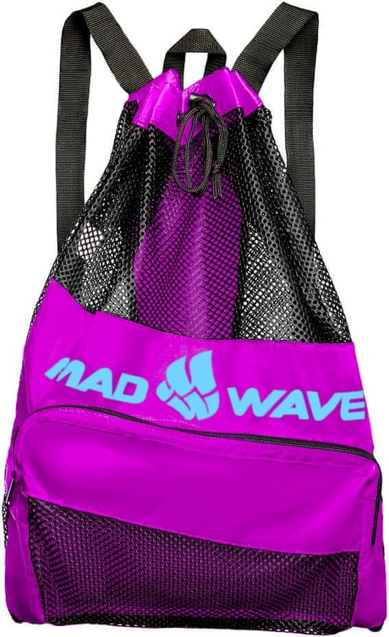 Mad Wave MAD WAVE Vak na pomůcky s popruhy na záda - růžový - obrázek 1