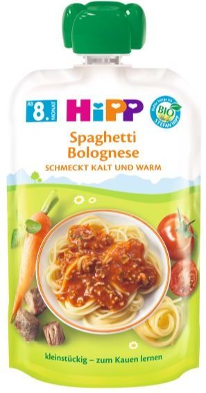 HiPP BIO Boloňské špagety od uk. 7. měsíce, 6 x 130 g - obrázek 1
