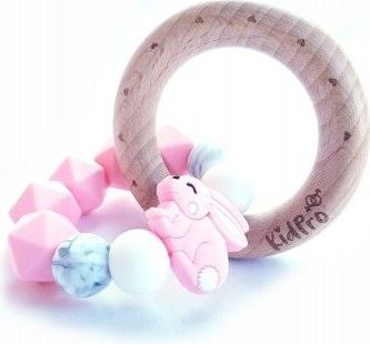 KidPro Mimi kousátko: Zajíček růžový - obrázek 1