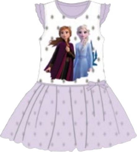 SETINO Dětské šaty Frozen 2 - světle fialová - 140/9 – 10 let - obrázek 1