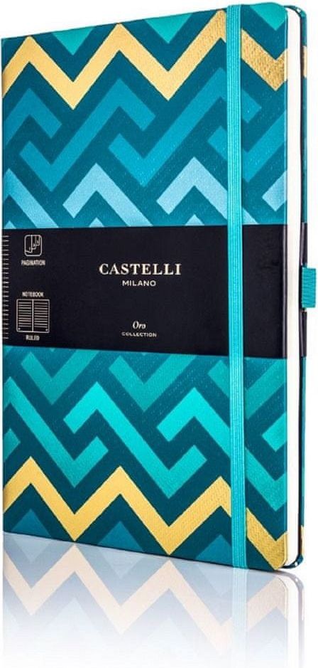 Castelli Italy Zápisník Oro Labyrinths - obrázek 1