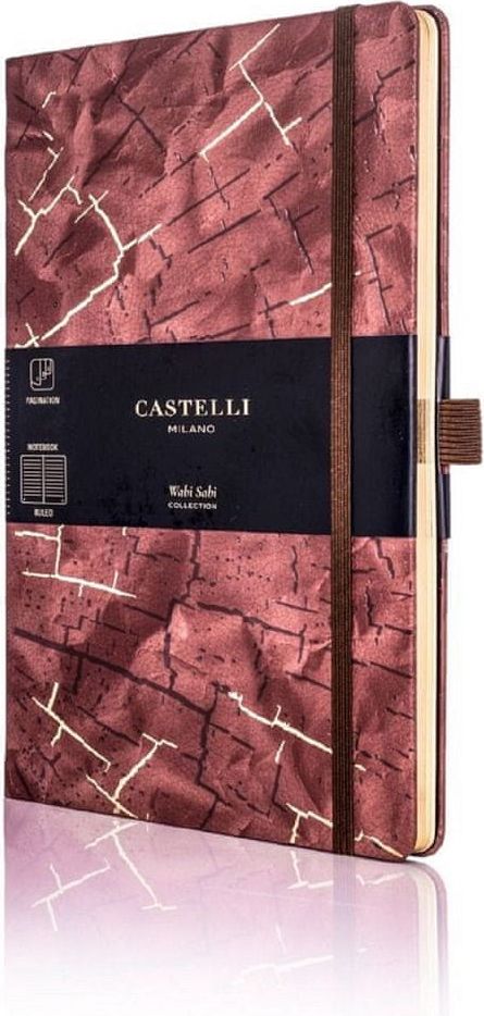 Castelli Italy Zápisník Wabi Sabi Bark - A5 - obrázek 1