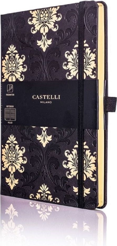 Castelli Italy Zápisník C&G Baroque Gold - A5 - obrázek 1