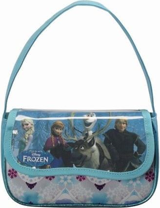 CurePink Dětská kabelka Frozen|Ledové králoství: 11615 (20 x 12 x 5 cm) modrá polyester - obrázek 1