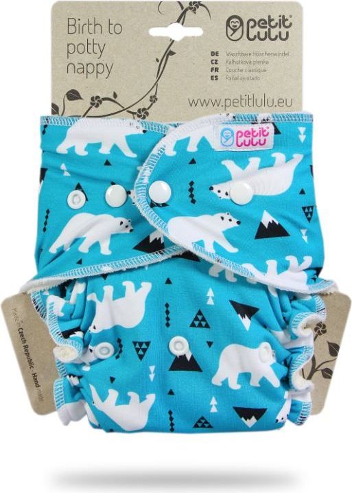 Petit Lulu kalhotková plena pat Polární medvědi - obrázek 1
