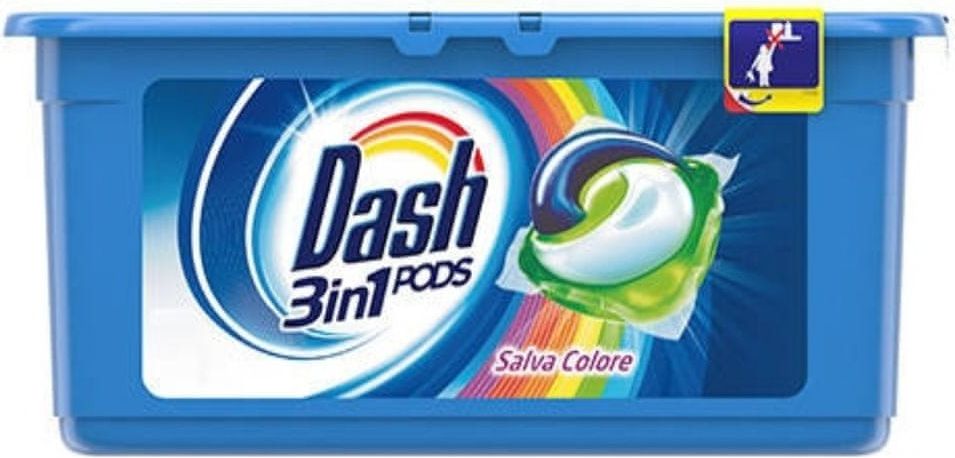 Dash Salva Colore All in one Kapsle na praní 810g 30ks (Itálie) - obrázek 1