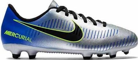 Nike JR MERCURIAL VORTEX III NJR FG, 20 | FOOTBALL/SOCCER | GRD SCHOOL UNSX | LOW TOP | RACER BLUE/BLACK-CHROME-VOLT | 5.5Y - obrázek 1