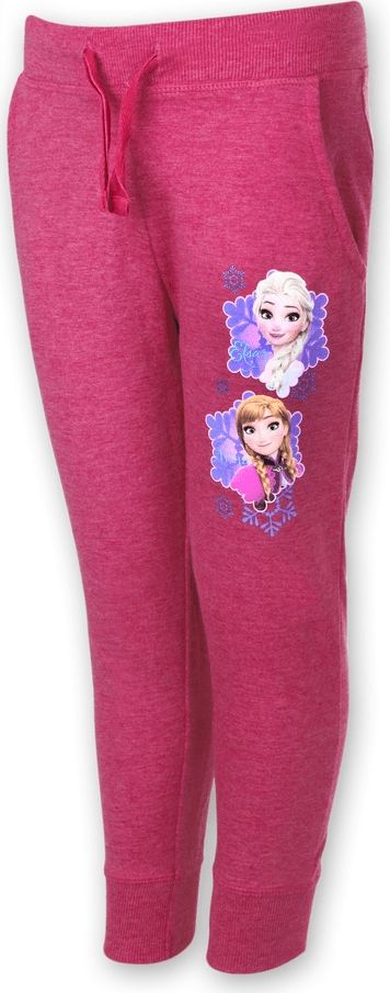 SETINO Dívčí tepláky Frozen - tmavě růžová - 98 / 2–3 let - obrázek 1