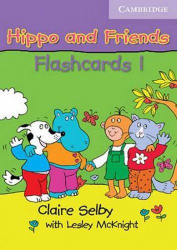 Claire Selby: Hippo and Friends 1 Flashcards Pack of 64 - obrázek 1
