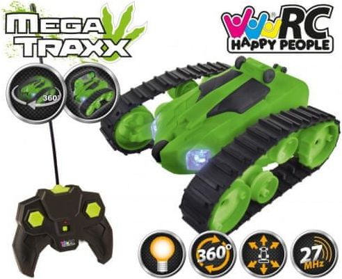 RC Mega-Traxx vesmírné průzkumné pásové vozidlo 16 cm zelené - obrázek 1