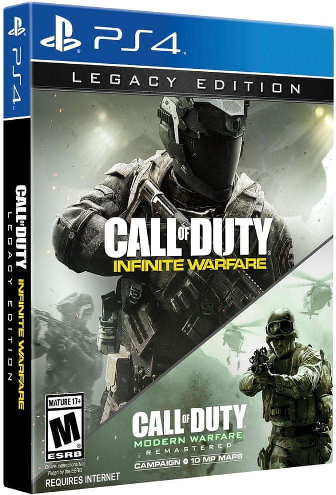 CALL OF DUTY: Infinite Warfare + Modern Warfare Remastered (LEGACY EDITION) - PS - obrázek 1