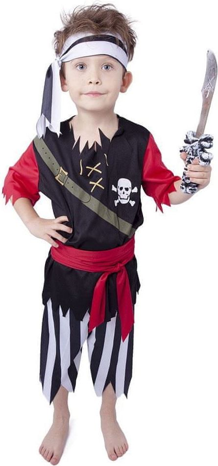 Dětský kostým Pirát s šátkem vel.L - obrázek 1