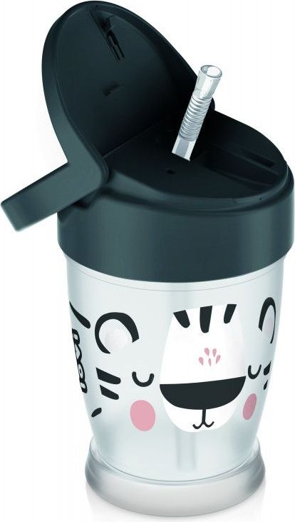 Hrníček se slámkou 250 ml Lovi SALT&PEPPER Junior - obrázek 1