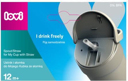 Náhradní Pítko/slámka pro Hrníček se slámkou Lovi - obrázek 2