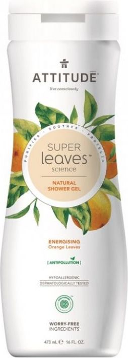 Přírodní tekuté mýdlo s detoxikačním účinkem 473 ml Attitude Super Leaves Pomerančové Listy - obrázek 1
