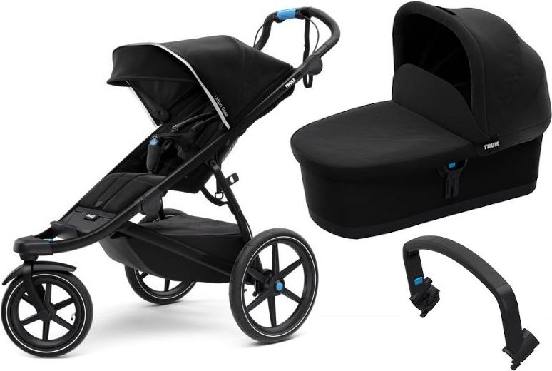 Thule Urban Glide 2 2020 Black + Korbička + Madlo - obrázek 1